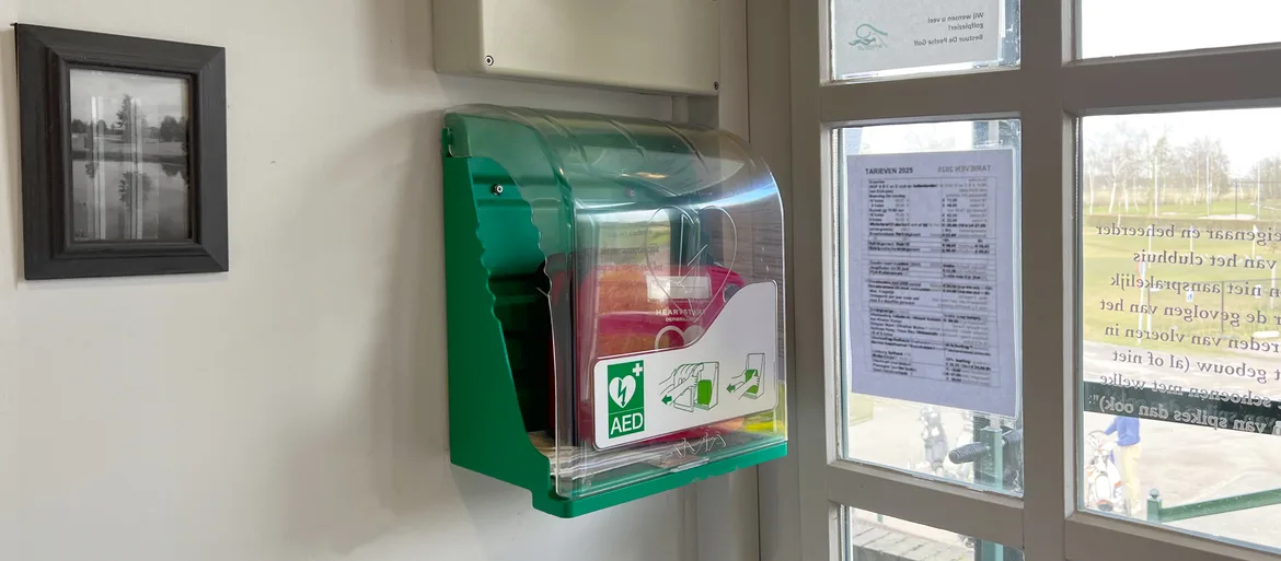 AED in clubhuis